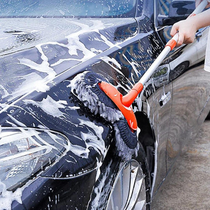 Telescopic Car Wash Brush Adjustable Microfiber Cleaning Mop