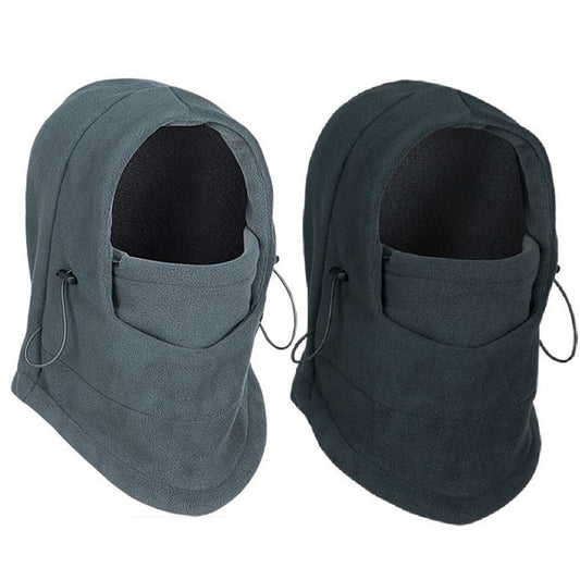 Thermal Fleece Winter Hat Face Neck Cover Windproof Cold Weather Outdoor Beanie