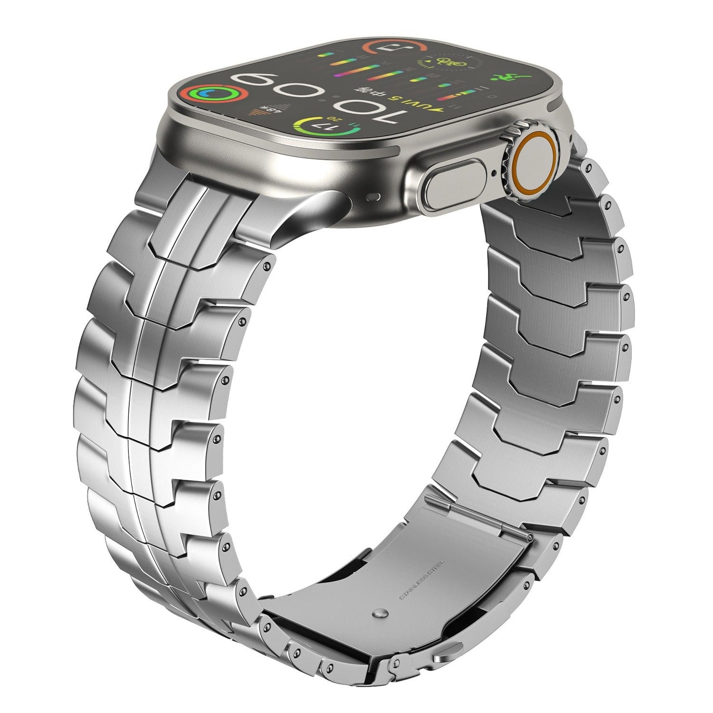 Titanium Smart Watch Band Luxury Quick Release Strap