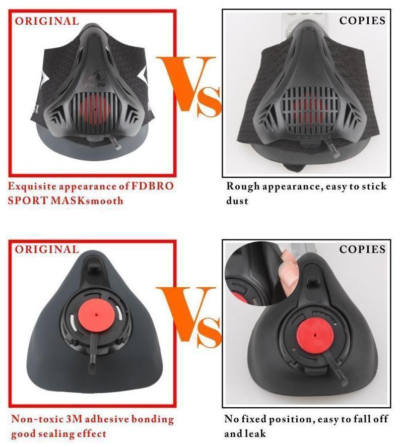 Training Mask Adjustable Resistance Fitness Breathing Mask Workout