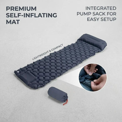Ultralight Camping Air Mattress Inflatable Sleeping Pad