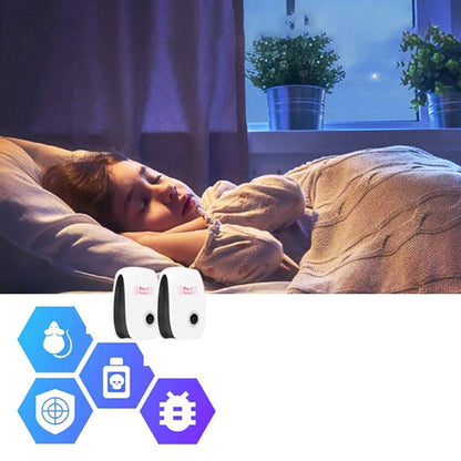 Ultrasonic Pest Repeller Plug In Indoor Electronic Pest Control