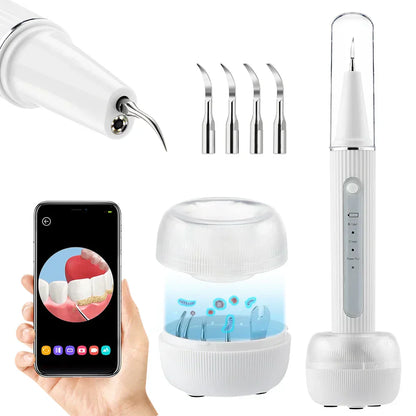 Ultrasonic Teeth Cleaner Tartar Remover Plaque Cleaning Device