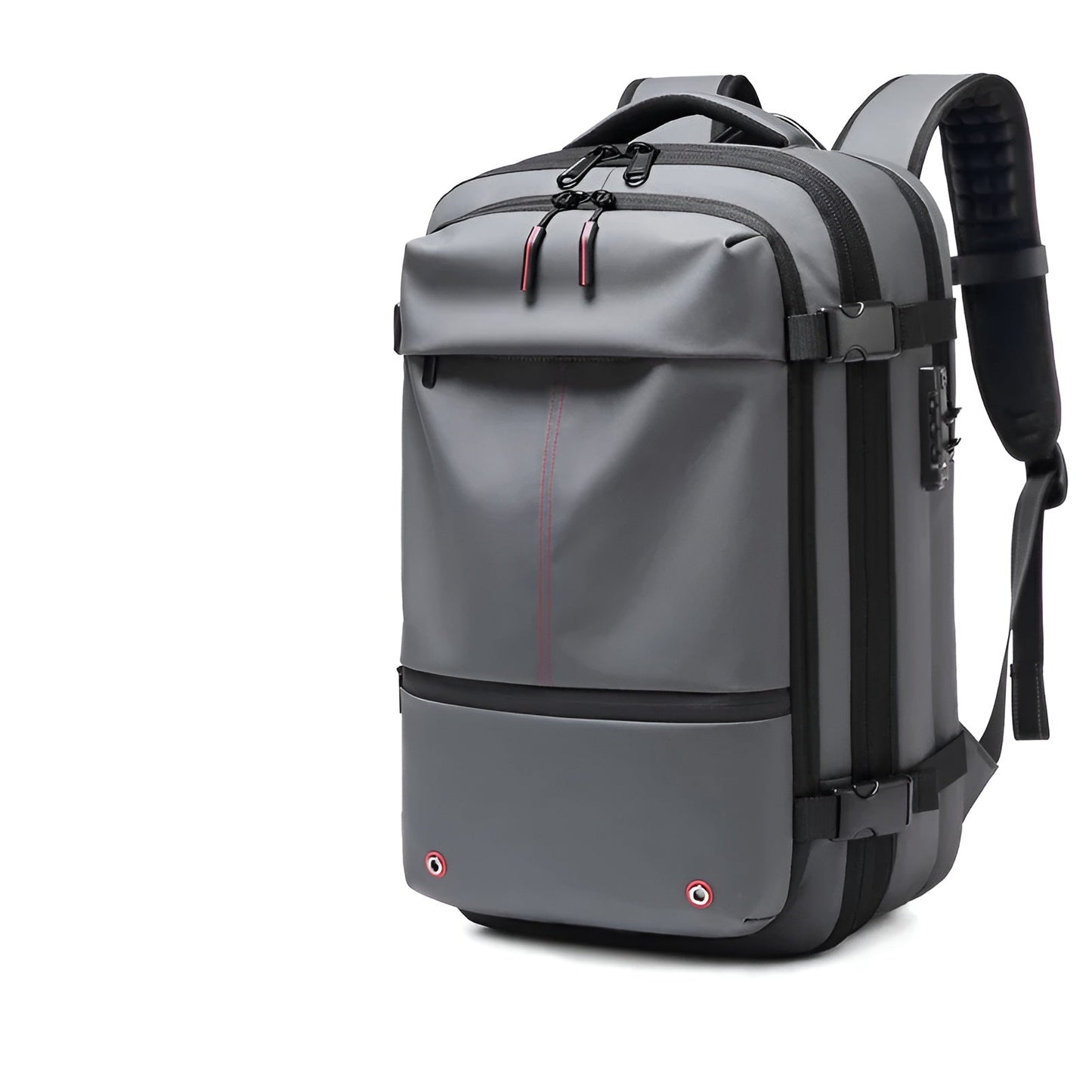 Vacuum Compression Travel Backpack Expandable Carry On Laptop Backpack