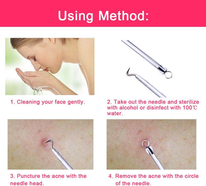 Vacuum Pore Cleaner Blackhead Remover Facial Skin Cleansing Device
