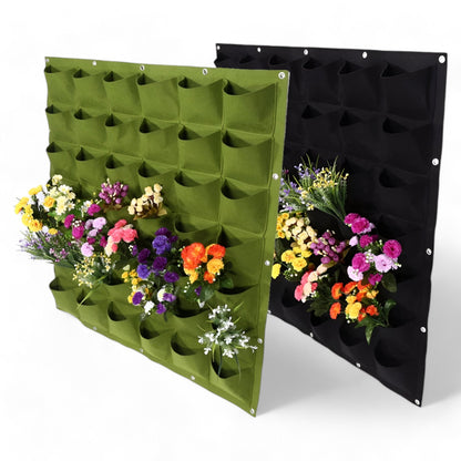 Vertical Garden Hanging Planter Storage Organizer Outdoor Wall Bag