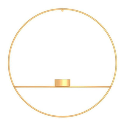 Wall Candle Holder Vase Decor Modern Minimalist Hanging Accent