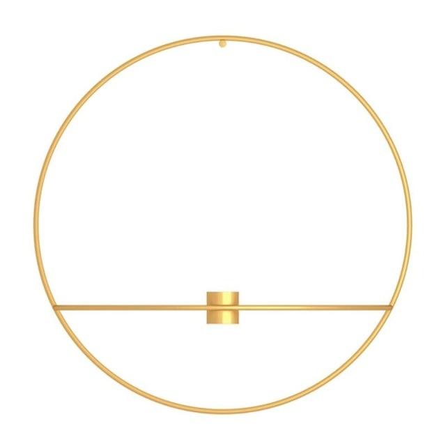Wall Candle Holder Vase Decor Modern Minimalist Hanging Accent