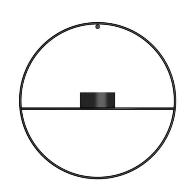 Wall Candle Holder Vase Decor Modern Minimalist Hanging Accent