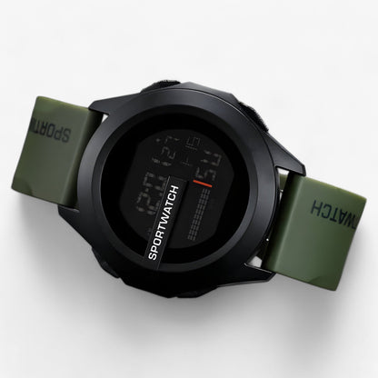 Waterproof Digital Sports Watch Mens Military Outdoor Wristwatch