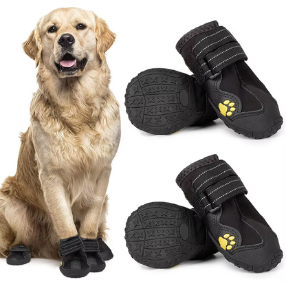 Waterproof Dog Boots Anti Slip Paw Protection Shoes