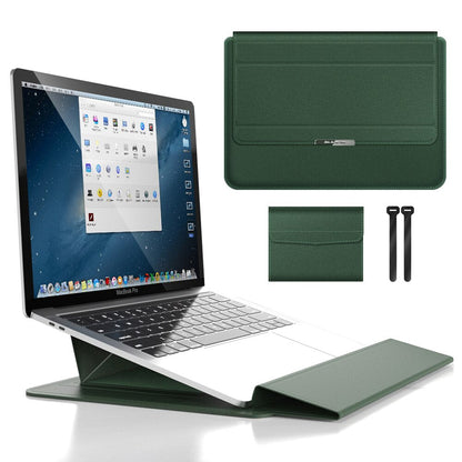 Waterproof Laptop Sleeve Shockproof PU Leather Laptop Case