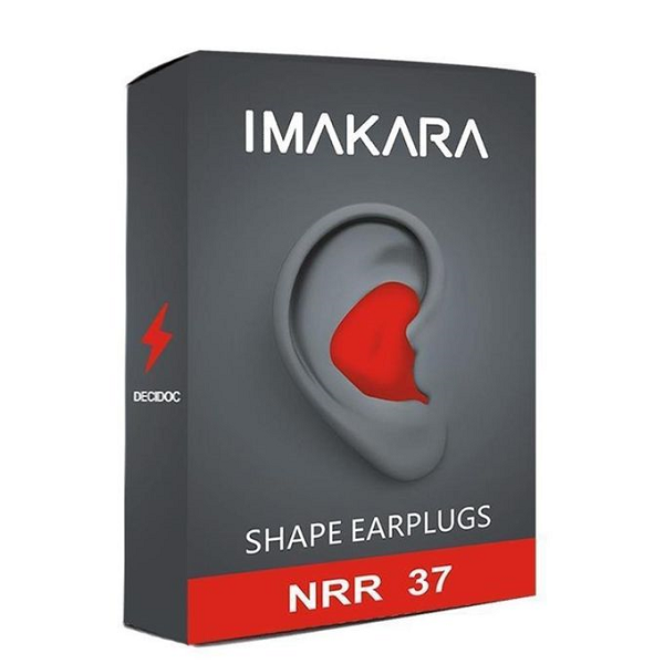 Waterproof Noise Reducing Ear Plugs for Sleep Swimming Travel
