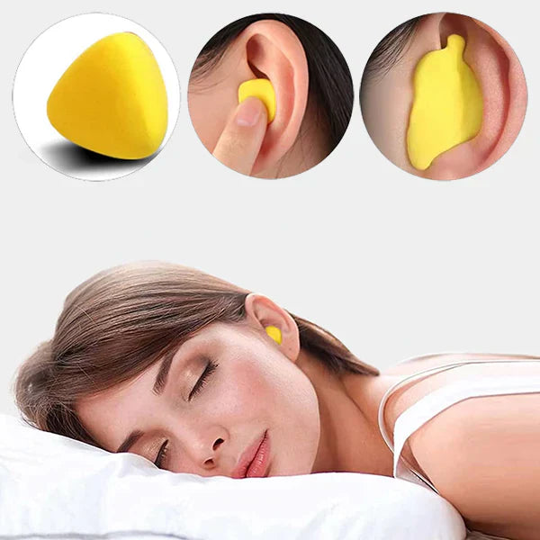 Waterproof Noise Reducing Ear Plugs for Sleep Swimming Travel