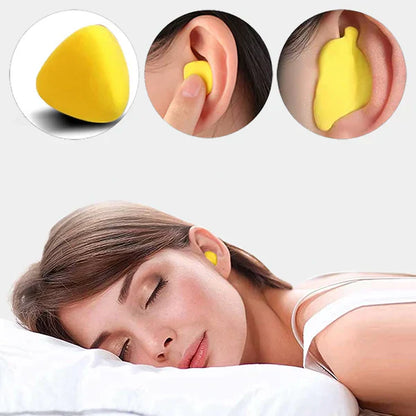 Waterproof Noise Reducing Ear Plugs for Sleep Swimming Travel