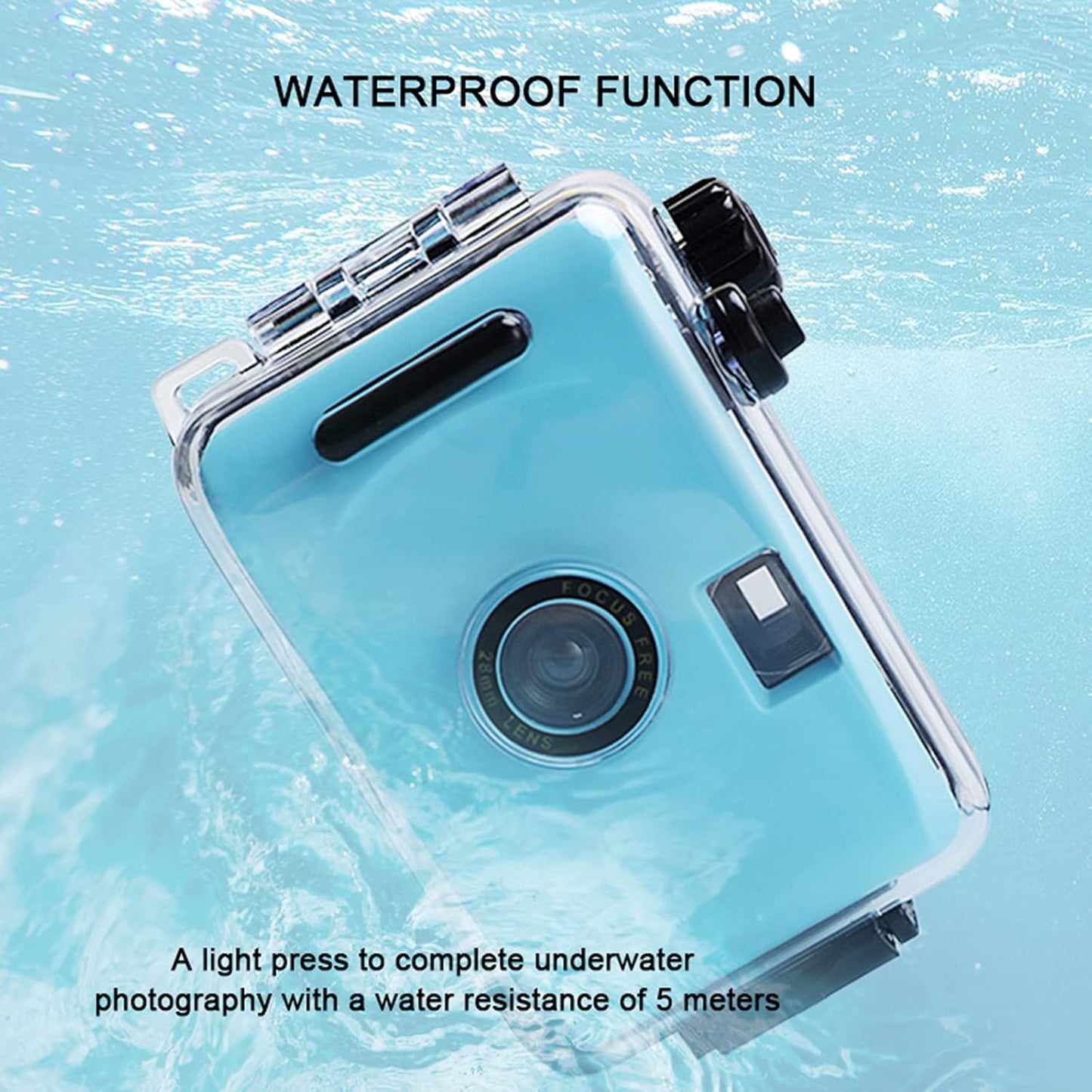 Waterproof Reusable Film Camera for Outdoor Adventures