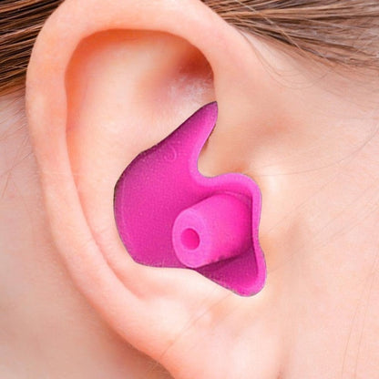 Waterproof Silicone Swim Ear Plugs Ergonomic Swimming Ear Protection Comfortable Reusable Earbuds