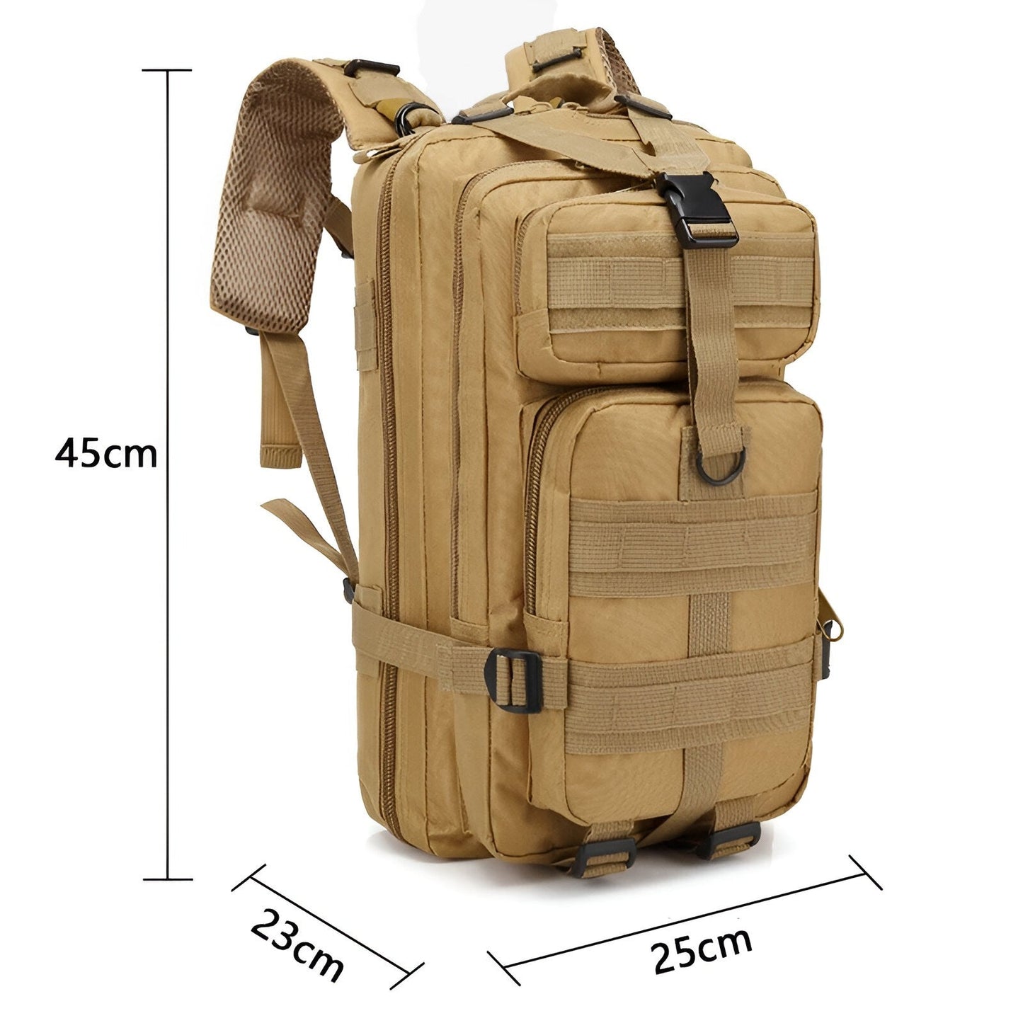 Waterproof Tactical Backpack Large Capacity Outdoor Hiking Camping Travel Military Style Backpack