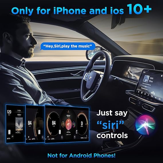 Wireless CarPlay Adapter Plug and Play iPhone Connectivity for Cars