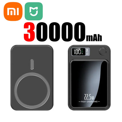 Wireless Magnetic Power Bank Fast Charging Portable Battery Charger
