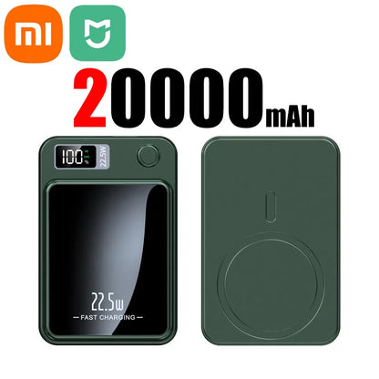 Wireless Magnetic Power Bank Fast Charging Portable Battery Charger