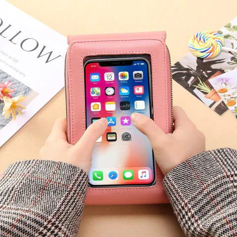 Womens Anti Theft Crossbody Bag RFID Blocking Waterproof Phone Compartment