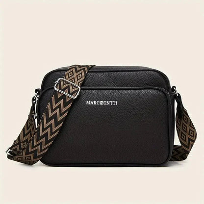 Women's Leather Shoulder Bag Crossbody Handbag Large Capacity Adjustable Strap
