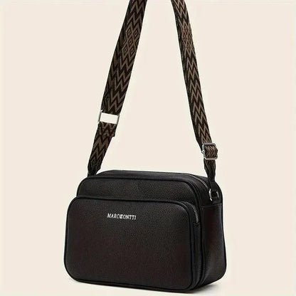 Women's Leather Shoulder Bag Crossbody Handbag Large Capacity Adjustable Strap