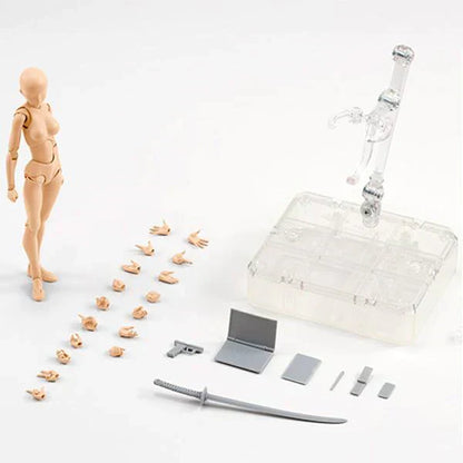 Wooden Artist Mannequin Figure for Drawing Pose Reference Model