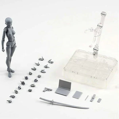 Wooden Artist Mannequin Figure for Drawing Pose Reference Model