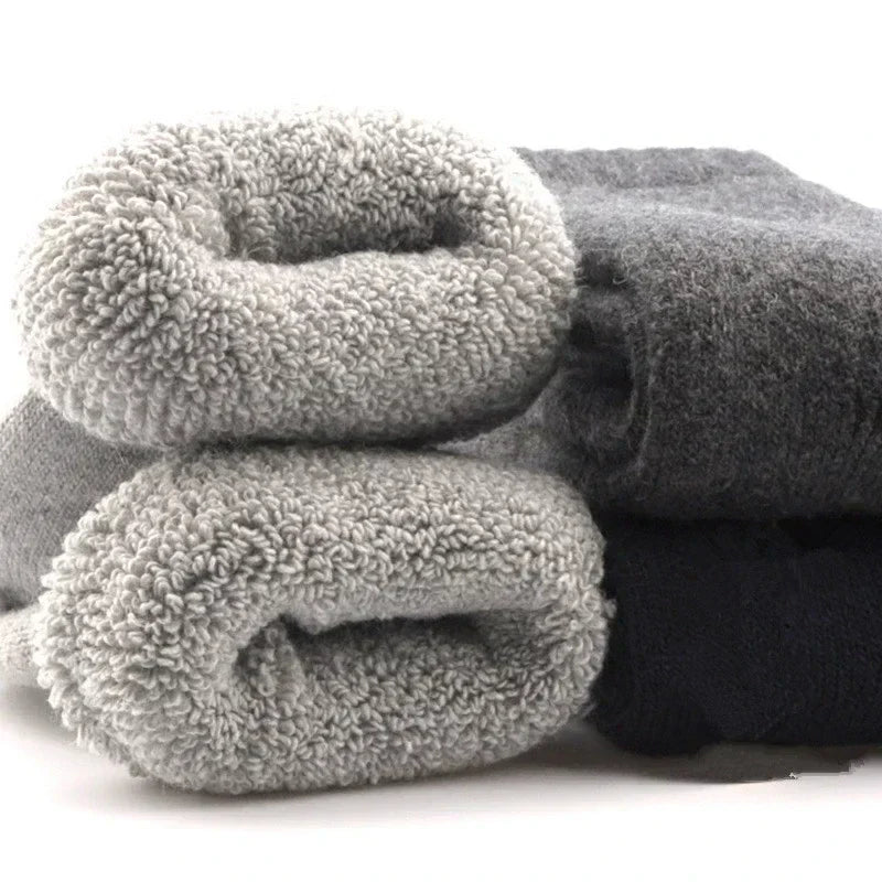Wool Blend Socks Warm Breathable Thermal Winter Everyday Wear Set