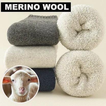 Wool Blend Socks Warm Breathable Thermal Winter Everyday Wear Set