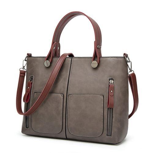 Zyrae – Women's Vintage PU Leather Shoulder Bag with Adjustable Crossbody Strap